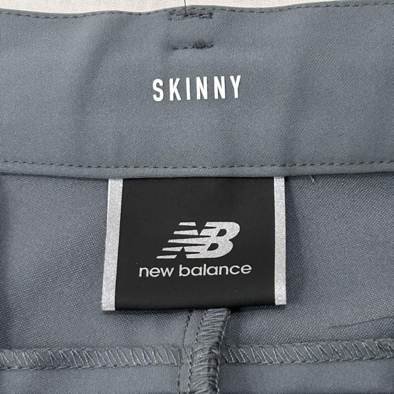 ニューバランス New Balance ボトムス ボトムス AMP35002 MET24 Skinny Fit ブルーグレー L L ロゴ、文字 灰 / グレー / gray メンズ USED 古着 中古 50150465