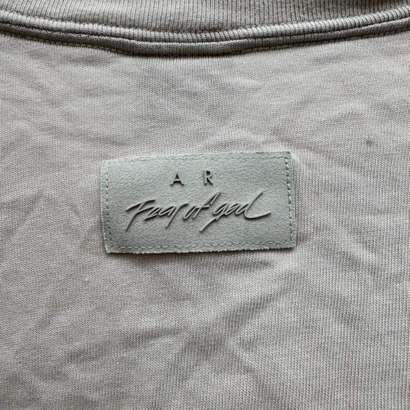 フィアーオブゴッド Fear of God Tシャツ 半袖 20AW NIKE NBA ロゴ プリント Tシャツ CU4699-140 XXL ベージュ / ベージュ / beige メンズ USED 古着 中古 50150474