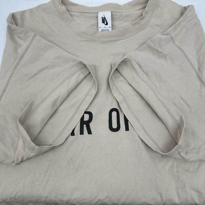 フィアーオブゴッド Fear of God Tシャツ 半袖 20AW NIKE NBA ロゴ プリント Tシャツ CU4699-140 XXL ベージュ / ベージュ / beige メンズ USED 古着 中古 50150474