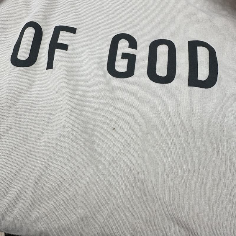 フィアーオブゴッド Fear of God Tシャツ 半袖 20AW NIKE NBA ロゴ プリント Tシャツ CU4699-140 XXL ベージュ / ベージュ / beige メンズ USED 古着 中古 50150474