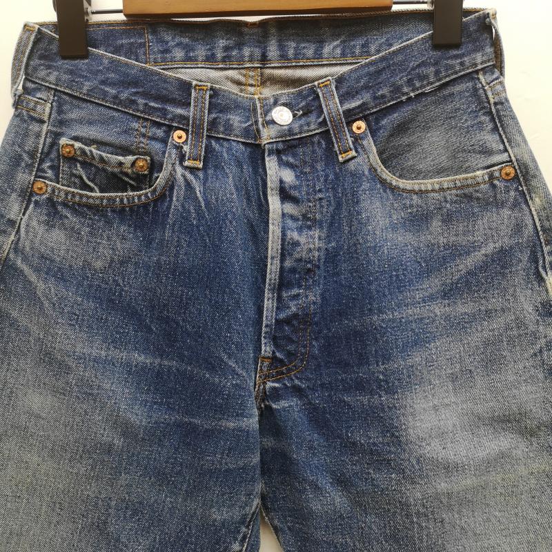 リーバイス Levi s パンツ デニム、ジーンズ 90s 92年 110周年 501 スモールe 赤耳 デニム パンツ USA バレンシア製 ボタン裏 555 30インチ インディゴ / インディゴ / Indigo メンズ USED 古着 中古 50150480
