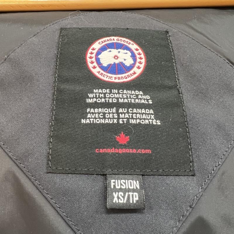 カナダグース CANADA GOOSE ジャケット、上着 ダウンジャケット 3802LA シェルバーンパーカ ダウンジャケット XS 紺 / ネイビー / navy レディース USED 古着 中古 50150484