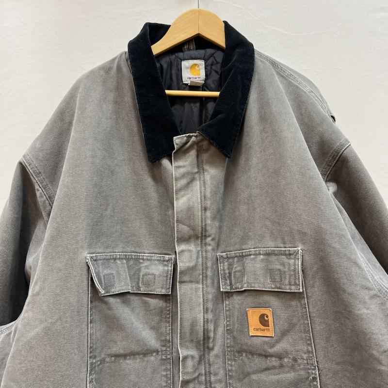 カーハート Carhartt ジャケット、上着 ジャンパー、ブルゾン C26 トラディショナルコート ダック ワークジャケット 4XL - 灰 / グレー / gray メンズ USED 古着 中古 50150494