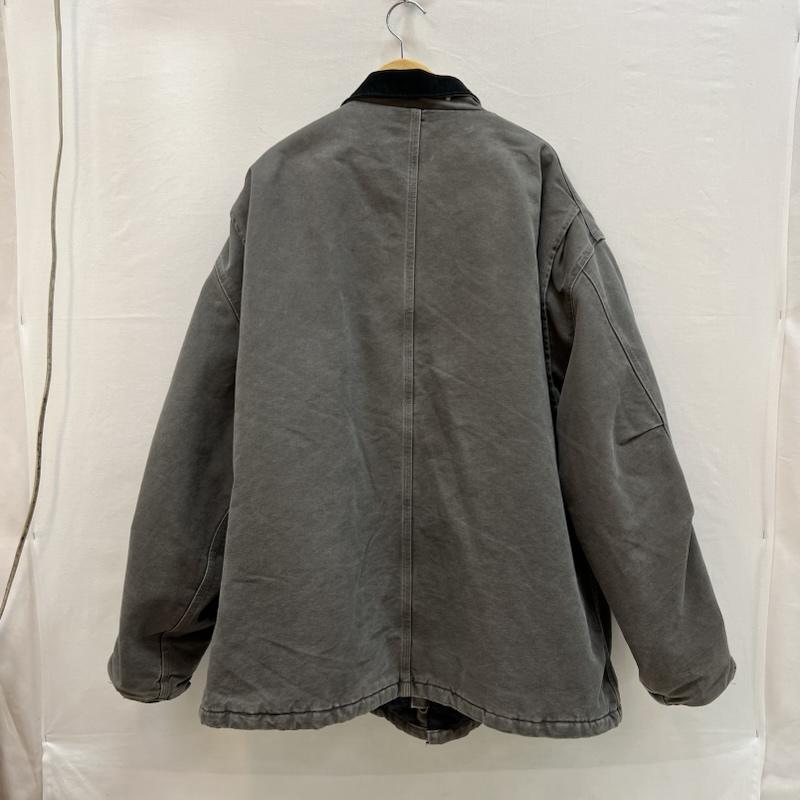 カーハート Carhartt ジャケット、上着 ジャンパー、ブルゾン C26 トラディショナルコート ダック ワークジャケット 4XL - 灰 / グレー / gray メンズ USED 古着 中古 50150494