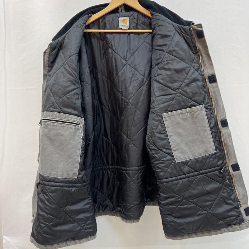 カーハート Carhartt ジャケット、上着 ジャンパー、ブルゾン C26 トラディショナルコート ダック ワークジャケット 4XL - 灰 / グレー / gray メンズ USED 古着 中古 50150494