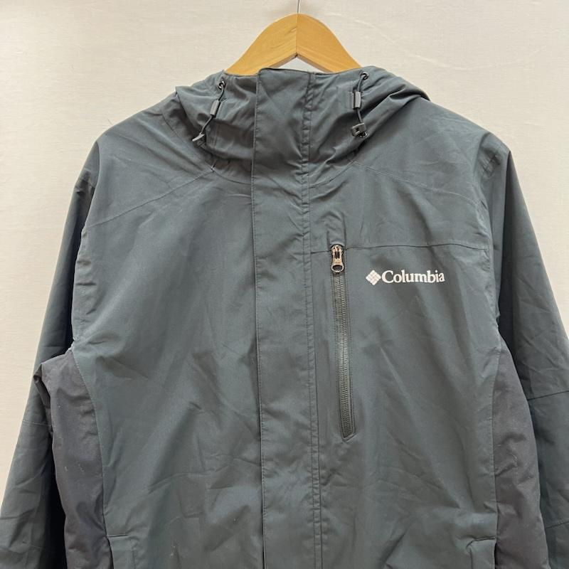 コロンビア Columbia ジャケット、上着 ジャンパー、ブルゾン ローツェ 3 インターチェンジ マウンテンパーカー WE0900 S 黒 / ブラック / black メンズ USED 古着 中古 50150511