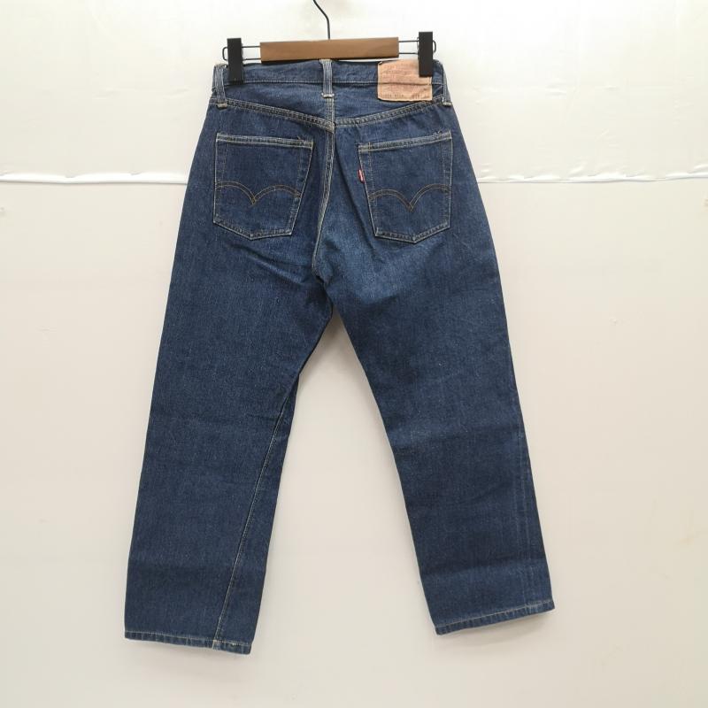 リーバイス Levi s パンツ デニム、ジーンズ 60s 502-0117 ボタン裏 4 シングルステッチ ビッグ E 不均等V 紙パッチ デニムパンツ 28インチ インディゴ / インディゴ / Indigo メンズ USED 古着 中古 50150513