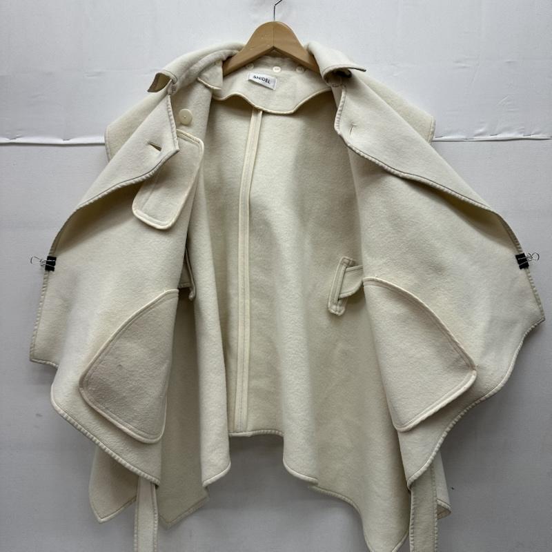 スナイデル SNIDEL ジャケット、上着 ポンチョ 21AW ポンチョ コート 新木優子 SWFC214047 one 白 / ホワイト / white レディース USED 古着 中古 50150540