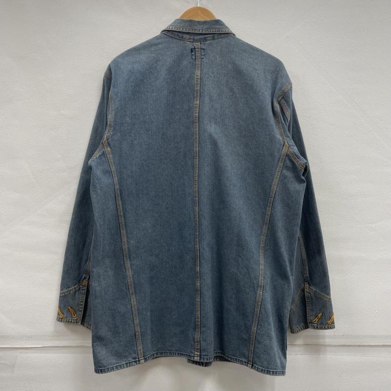 ラングラー Wrangler ジャケット、上着 ジャケット、ブレザー 90 s Biue Bell ブルーベル デニム カバーオール ヴィンテージ M メンズ USED 古着 中古 50150544