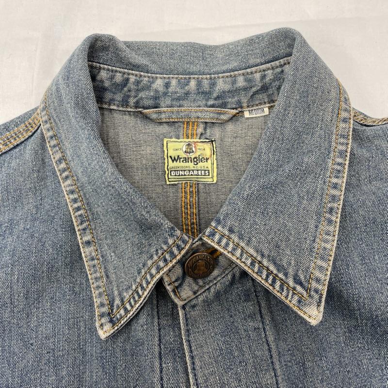 ラングラー Wrangler ジャケット、上着 ジャケット、ブレザー 90 s Biue Bell ブルーベル デニム カバーオール ヴィンテージ M メンズ USED 古着 中古 50150544