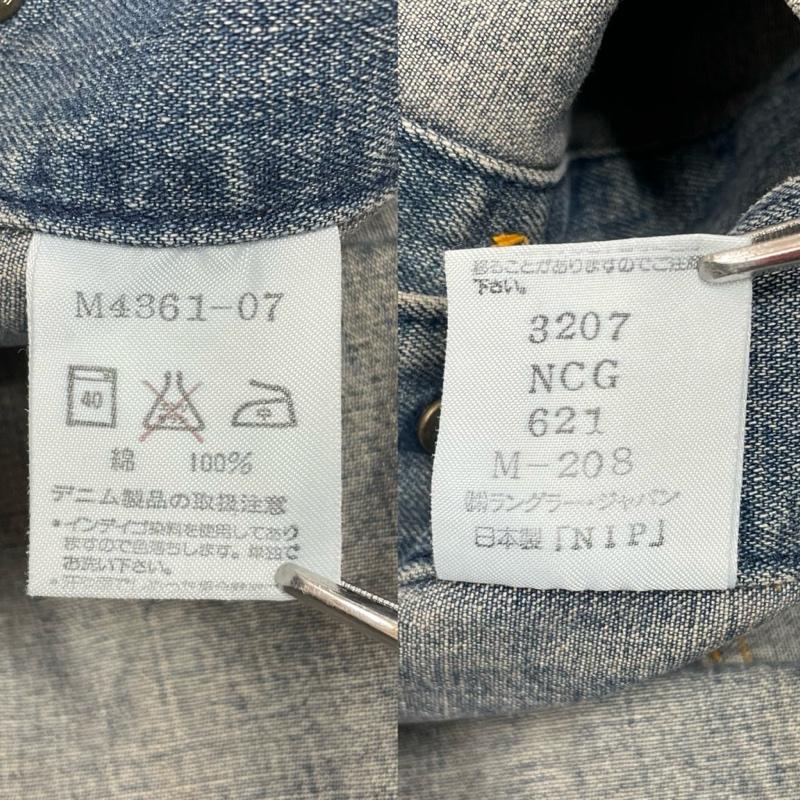 ラングラー Wrangler ジャケット、上着 ジャケット、ブレザー 90 s Biue Bell ブルーベル デニム カバーオール ヴィンテージ M メンズ USED 古着 中古 50150544