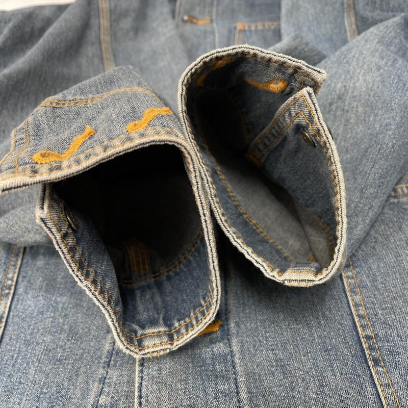ラングラー Wrangler ジャケット、上着 ジャケット、ブレザー 90 s Biue Bell ブルーベル デニム カバーオール ヴィンテージ M メンズ USED 古着 中古 50150544