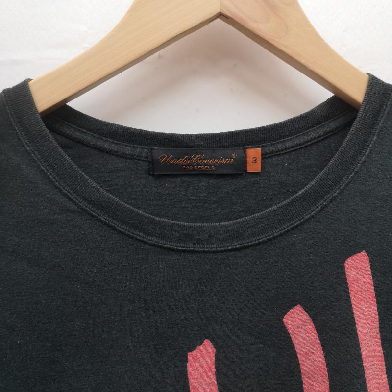 アンダーカバーイズム UNDERCOVERISM Tシャツ 半袖 06ss T期 NEU HOMMAGE T-SHIRTS Tシャツ 3 黒 / ブラック / black メンズ USED 古着 中古 50150554