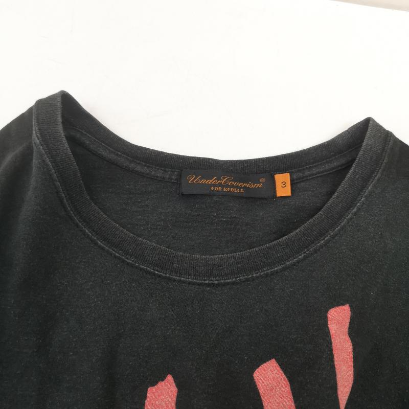 アンダーカバーイズム UNDERCOVERISM Tシャツ 半袖 06ss T期 NEU HOMMAGE T-SHIRTS Tシャツ 3 黒 / ブラック / black メンズ USED 古着 中古 50150554