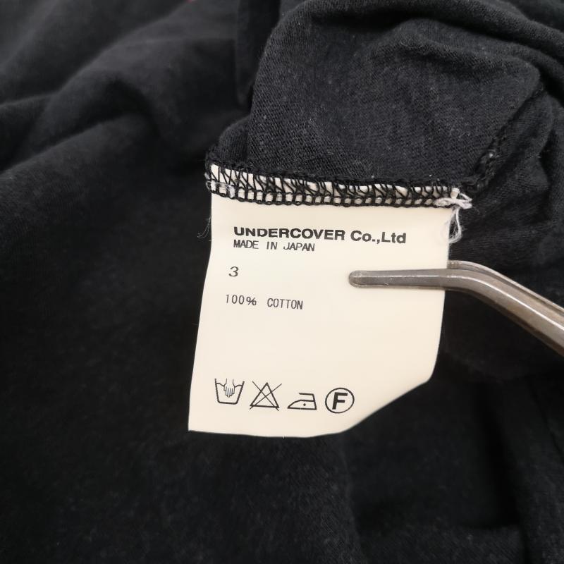 アンダーカバーイズム UNDERCOVERISM Tシャツ 半袖 06ss T期 NEU HOMMAGE T-SHIRTS Tシャツ 3 黒 / ブラック / black メンズ USED 古着 中古 50150554