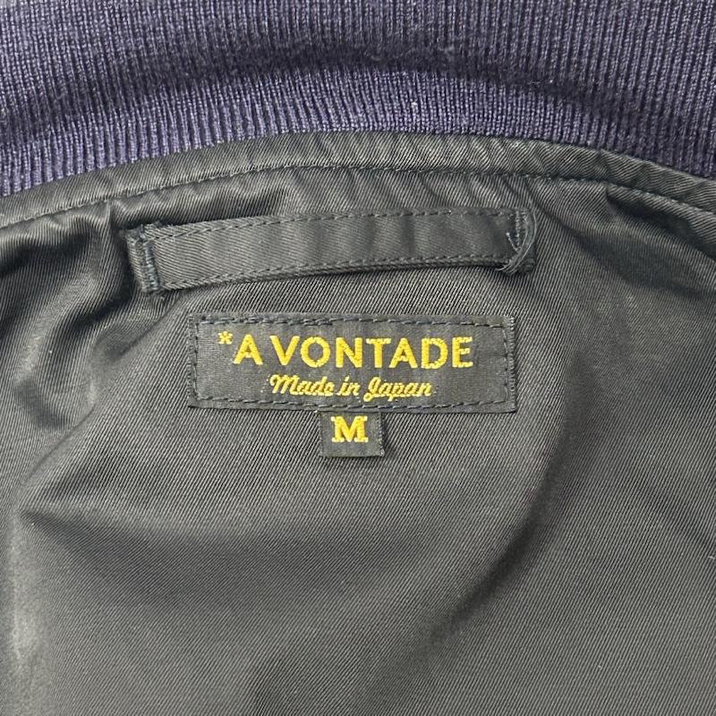 アボンタージ A VONTADE ジャケット、上着 フライトジャケット L2-A Modify MA-1 ディープネイビー Mサイズ M 無地 紺 / ネイビー / navy メンズ USED 古着 中古 50150576