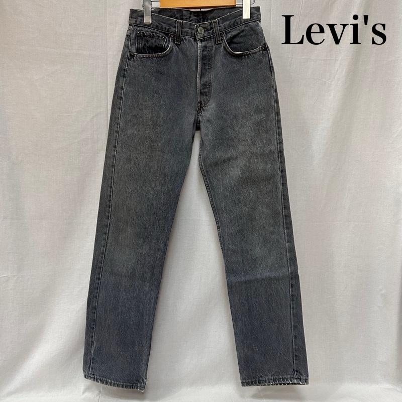 リーバイス Levi s パンツ デニム、ジーンズ USA製 80s 86年製 501 ボタン裏653 W29L32 グレー ボタンフライ - 灰 / グレー / gray メンズ USED 古着 中古 50150591