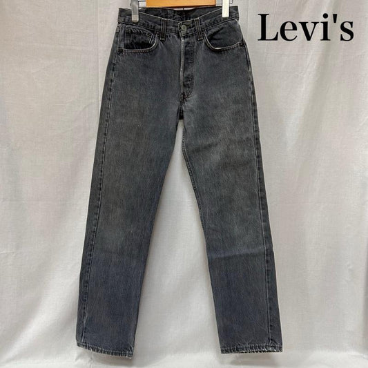 リーバイス Levi s パンツ デニム、ジーンズ USA製 80s 86年製 501 ボタン裏653 W29L32 グレー ボタンフライ - 灰 / グレー / gray メンズ USED 古着 中古 50150591