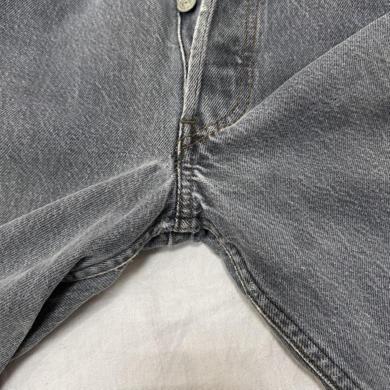 リーバイス Levi s パンツ デニム、ジーンズ USA製 80s 86年製 501 ボタン裏653 W29L32 グレー ボタンフライ - 灰 / グレー / gray メンズ USED 古着 中古 50150591