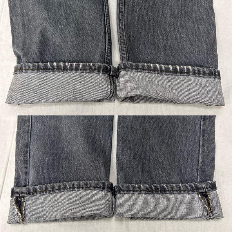 リーバイス Levi s パンツ デニム、ジーンズ USA製 80s 86年製 501 ボタン裏653 W29L32 グレー ボタンフライ - 灰 / グレー / gray メンズ USED 古着 中古 50150591