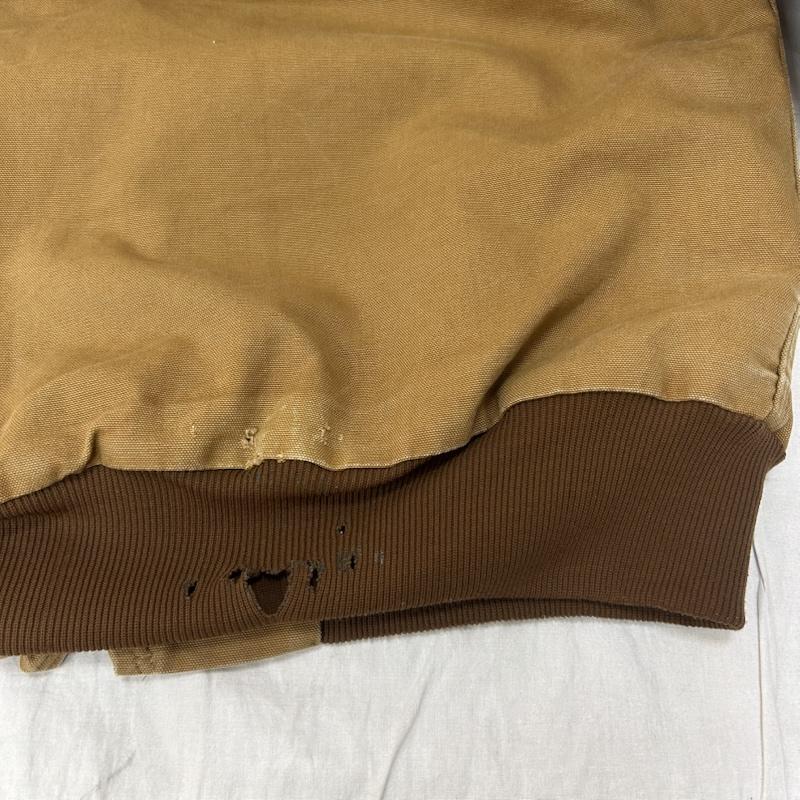 カーハート Carhartt ジャケット、上着 ジャンパー、ブルゾン USA製 アクティブジャケット ブラウン XLサイズ J131BRN XL 無地 X ワンポイント 茶 / ブラウン / brown メンズ USED 古着 中古 50150592