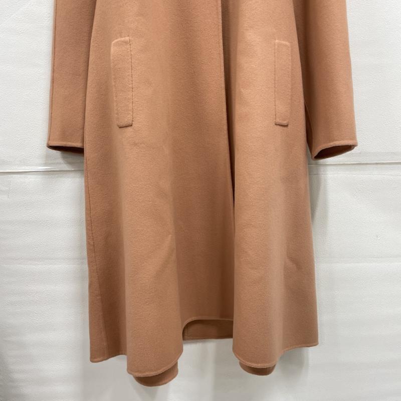 グッチ GUCCI コート コート一般 ウール カシミヤ ロング コート Aライン イタリア製 40 無地 桃 / ピンク / pink レディース USED 古着 中古 50150599