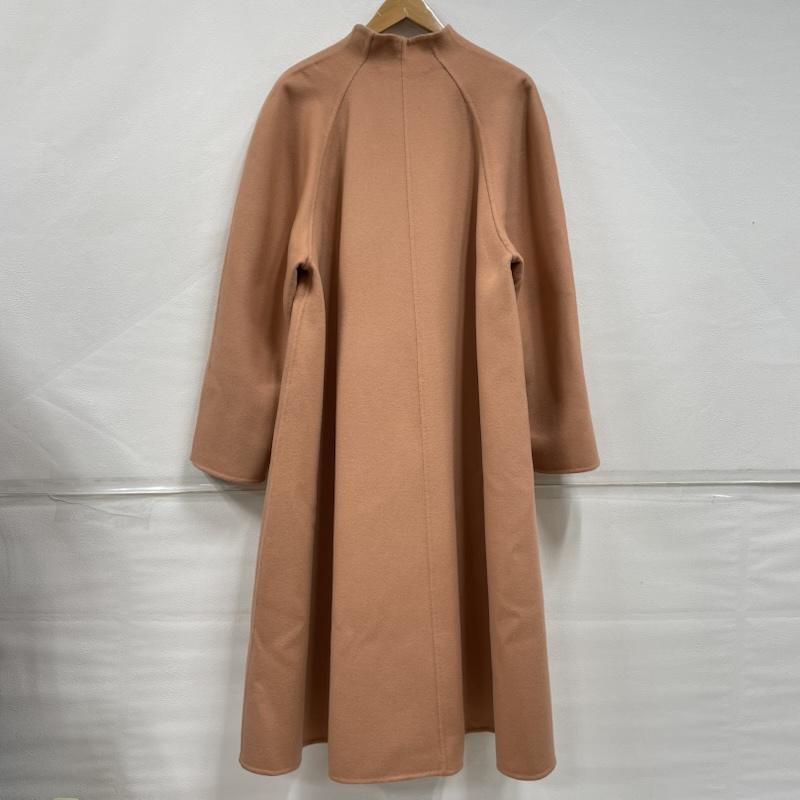 グッチ GUCCI コート コート一般 ウール カシミヤ ロング コート Aライン イタリア製 40 無地 桃 / ピンク / pink レディース USED 古着 中古 50150599