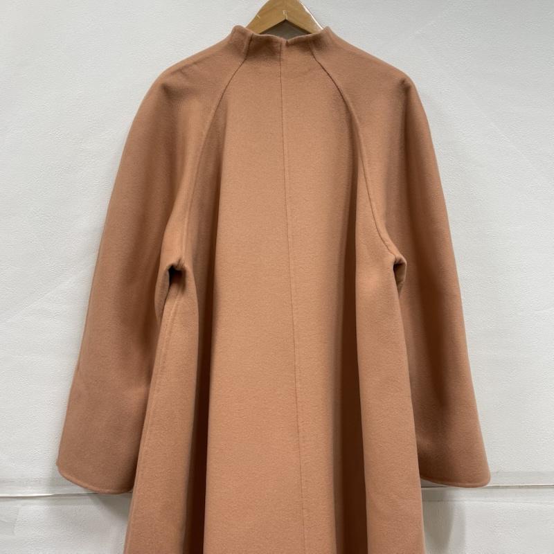 グッチ GUCCI コート コート一般 ウール カシミヤ ロング コート Aライン イタリア製 40 無地 桃 / ピンク / pink レディース USED 古着 中古 50150599