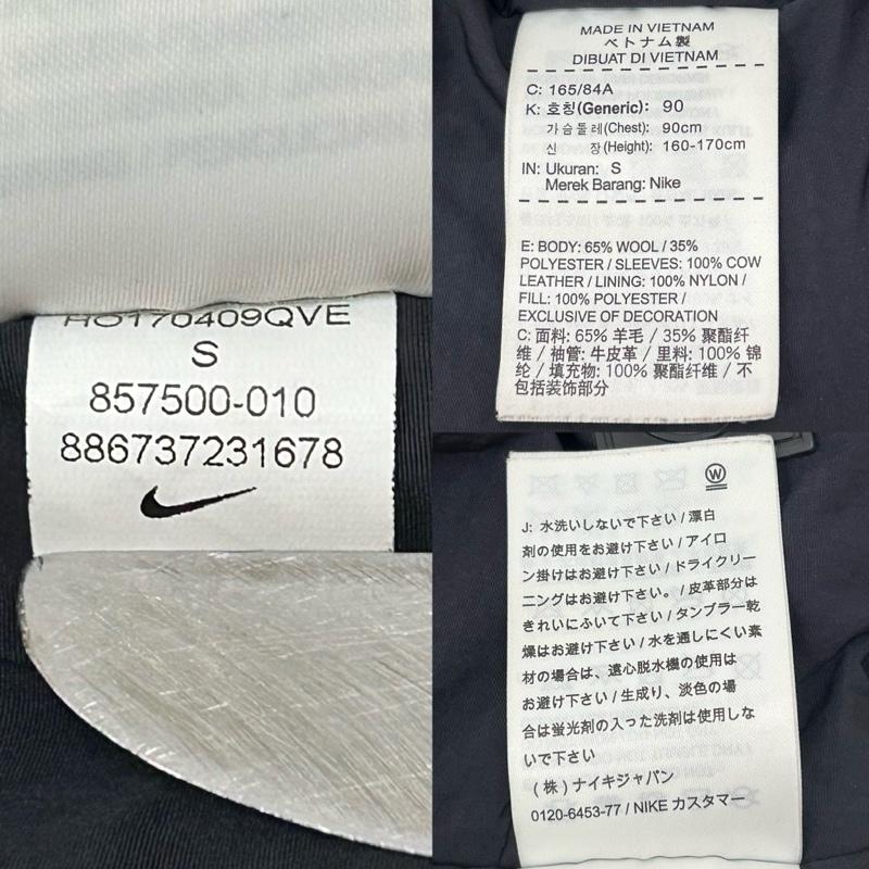 ナイキ NIKE ジャケット、上着 ジャンパー、ブルゾン 857500-010 nike Air Destroyer OG JKT black S S ロゴ、文字 黒 / ブラック / black メンズ USED 古着 中古 50150600