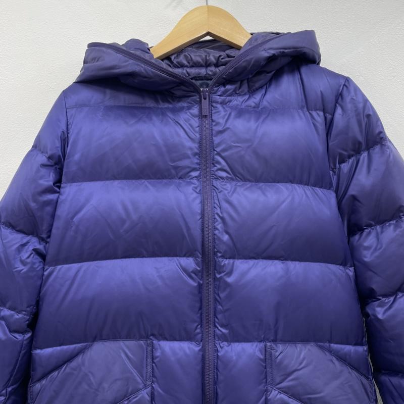 プリーツプリーズ PLEATS PLEASE ジャケット、上着 ダウンジャケット ISSEY MIYAKE イッセイミヤケ フーデッド ロング ダウン コート ジップアップ 3 無地 レディース USED 古着 中古 50150601