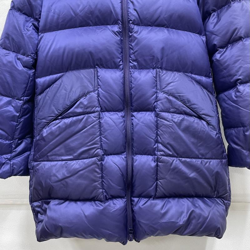 プリーツプリーズ PLEATS PLEASE ジャケット、上着 ダウンジャケット ISSEY MIYAKE イッセイミヤケ フーデッド ロング ダウン コート ジップアップ 3 無地 レディース USED 古着 中古 50150601