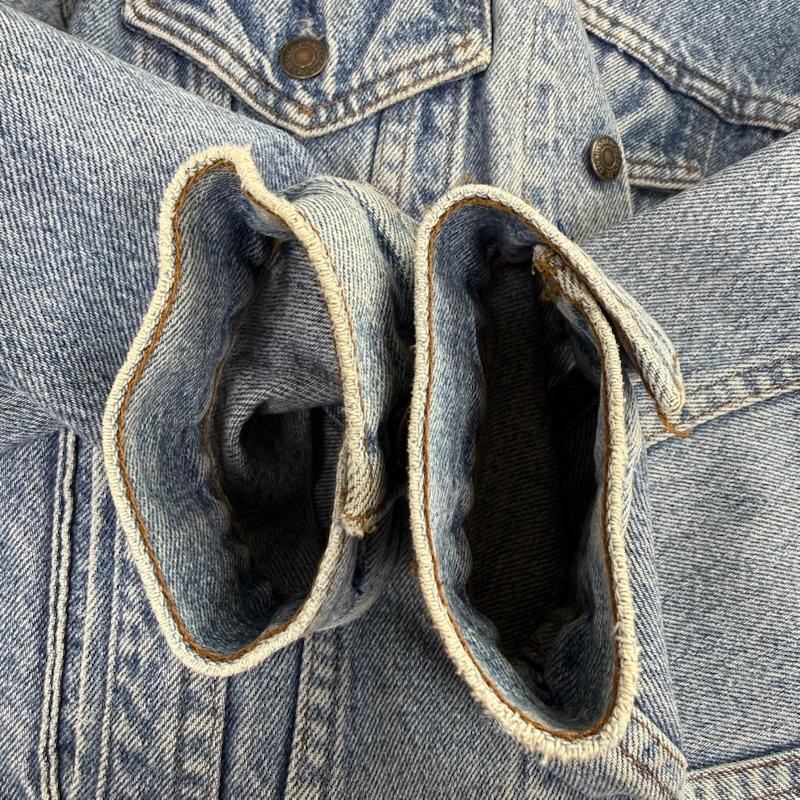 リーバイストラウスアンドコー Levi Strauss & co. ジャケット、上着 ジャケット、ブレザー 90s 70507 48890 715 デニム ジャケット Gジャン S 青 / ブルー / blue メンズ USED 古着 中古 50150609