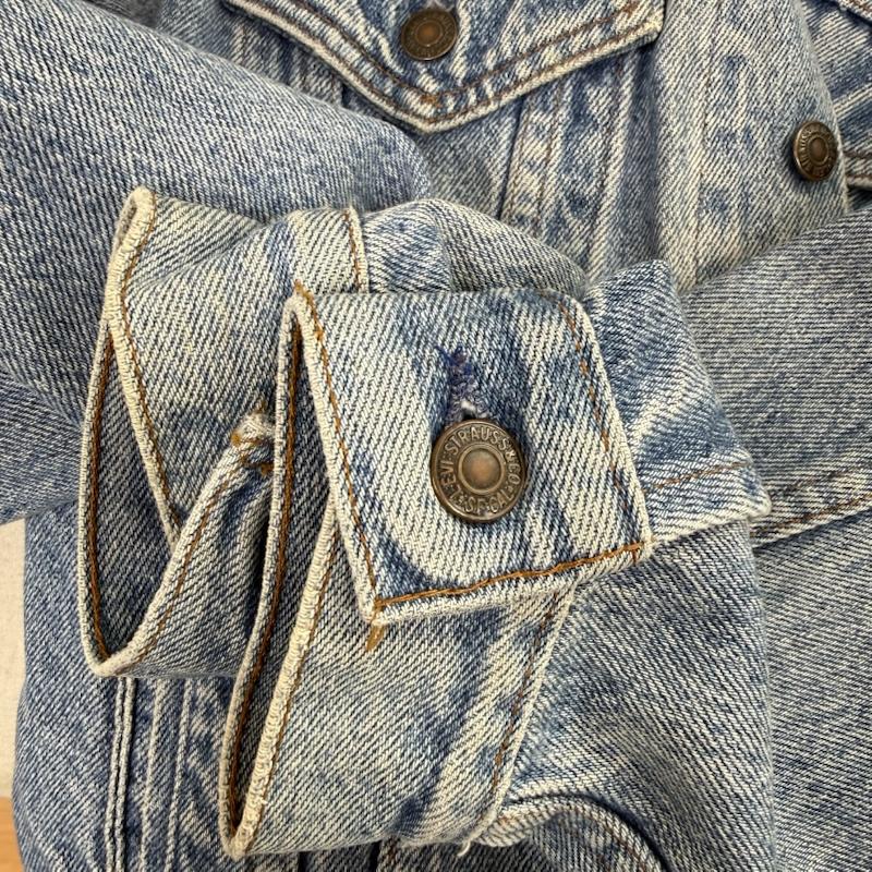 リーバイストラウスアンドコー Levi Strauss & co. ジャケット、上着 ジャケット、ブレザー 90s 70507 48890 715 デニム ジャケット Gジャン S 青 / ブルー / blue メンズ USED 古着 中古 50150609