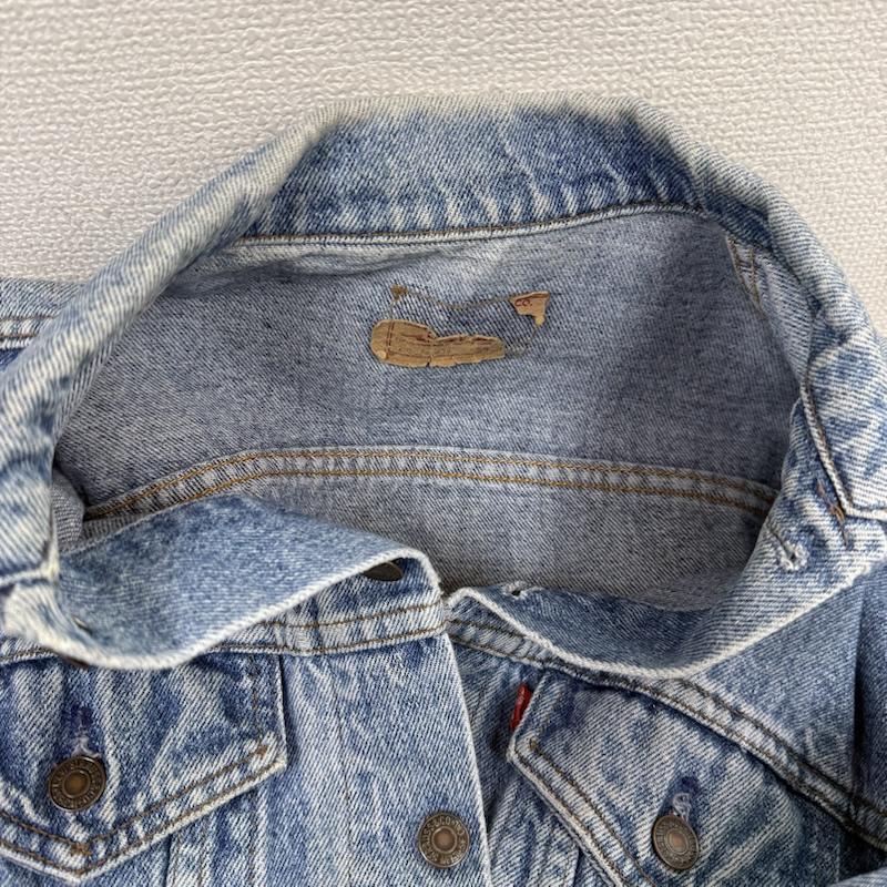 リーバイストラウスアンドコー Levi Strauss & co. ジャケット、上着 ジャケット、ブレザー 90s 70507 48890 715 デニム ジャケット Gジャン S 青 / ブルー / blue メンズ USED 古着 中古 50150609