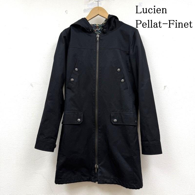 ルシアンペラフィネ Lucien Pellat-Finet ジャケット、上着 ジャンパー、ブルゾン フーデッド ジャケット ビック スカル マリファナ S 黒 / ブラック / black メンズ USED 古着 中古 50150623