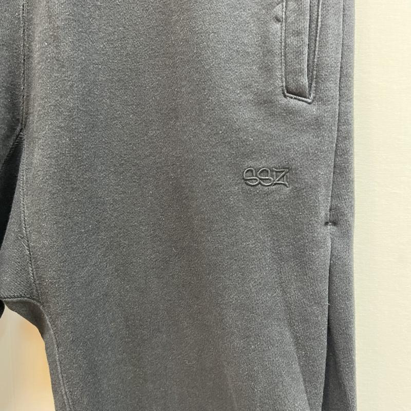 ビームス エスエスゼット BEAMS SSZ ボトムス ボトムス ロゴ刺繍 ダブルリブ スウェットパンツ S 黒 / ブラック / black メンズ USED 古着 中古 50150627