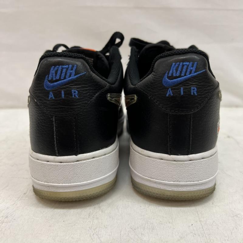 ナイキ NIKE スニーカー スニーカー KITH × AIR FORCE 1 NEW YORK KNICKS キス エアフォース CZ7928-001 26.5cm 黒 / ブラック / black メンズ USED 古着 中古 50150633