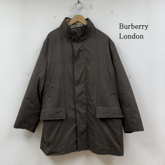 バーバリーロンドン Burberry London コート ダウンコート ダウンコート ノバチェック ライナー付 ジャケット M 茶 / ブラウン / brown メンズ USED 古着 中古 50150638