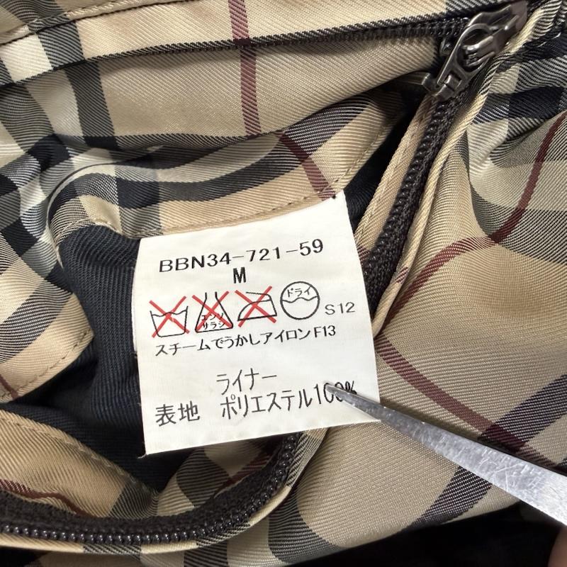 バーバリーロンドン Burberry London コート ダウンコート ダウンコート ノバチェック ライナー付 ジャケット M 茶 / ブラウン / brown メンズ USED 古着 中古 50150638