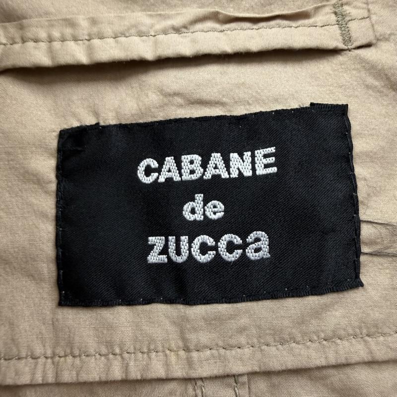カバンドズッカ CABANE de ZUCCa ジャケット、上着 ジャンパー、ブルゾン ミリタリージャケット 薄手 CZ12FC610 ZU11-CZ12 M 茶 / ブラウン / brown メンズ USED 古着 中古 50150641