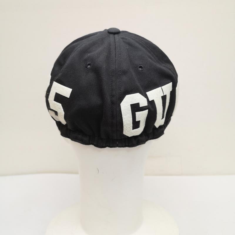 グッチ GUCCI 帽子 キャップ 751400 4HA0M ロゴ ベースボール キャップ XL - 黒 / ブラック / black メンズ USED 古着 中古 50150655