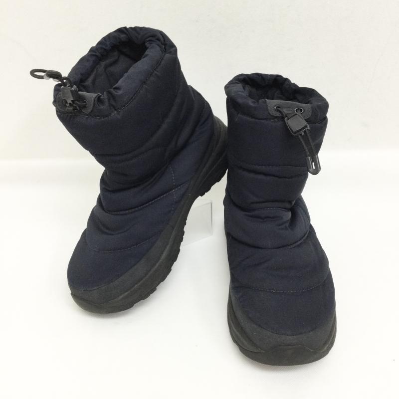 ザノースフェイス THE NORTH FACE ブーツ ショートブーツ THE NORTH FACE 9041729N3X NuptseBootie ヌプシブーツ シューズ THEMOLITE 26.0cm 無地 黒 / ブラック / black メンズ USED 古着 中古 50150663