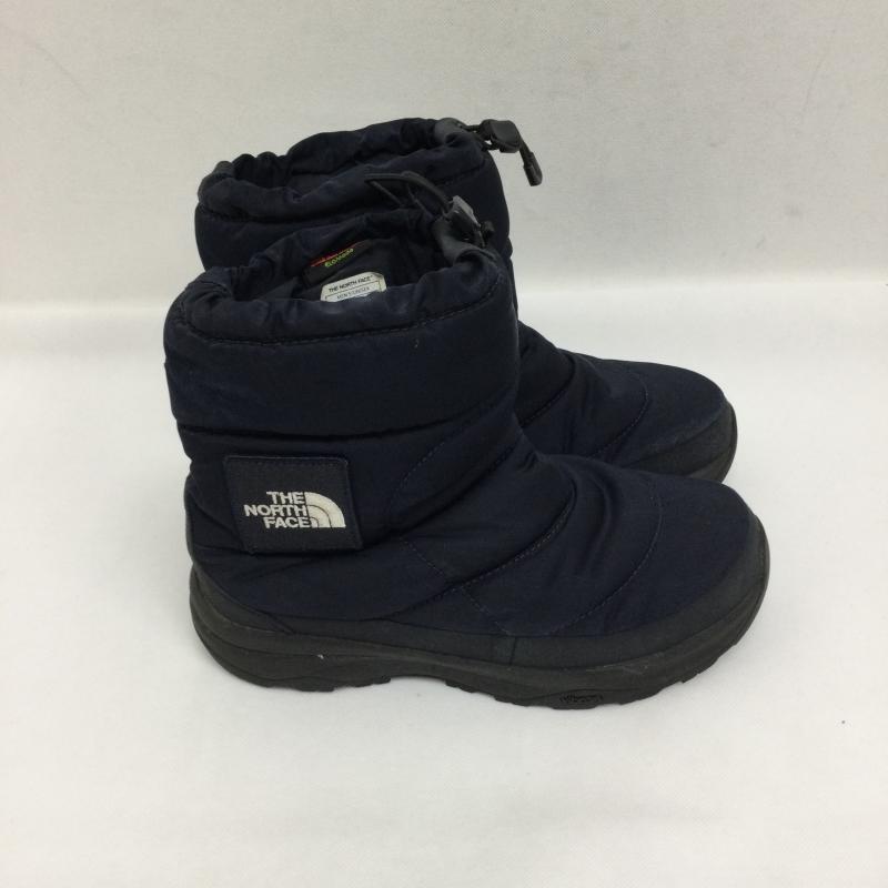 ザノースフェイス THE NORTH FACE ブーツ ショートブーツ THE NORTH FACE 9041729N3X NuptseBootie ヌプシブーツ シューズ THEMOLITE 26.0cm 無地 黒 / ブラック / black メンズ USED 古着 中古 50150663