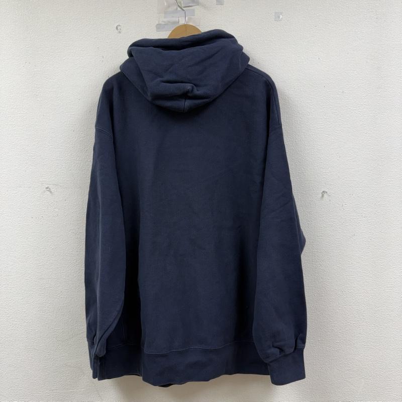 チャンピオン Champion パーカー 長袖 00s リバースウィーブ スウェット パーカー GEORGTOWN カレッジプリント XL 紺 / ネイビー / navy メンズ USED 古着 中古 50150666