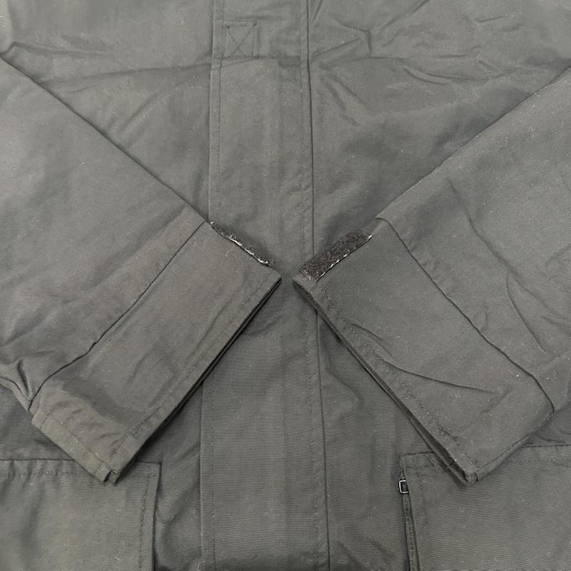 古着 USED ジャケット、上着 ジャンパー、ブルゾン 90s HAZ-MAT USA製 フルジップジャンパー black L L ワンポイント 黒 / ブラック / black メンズ USED 古着 中古 50150686