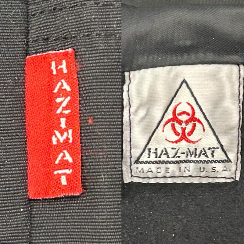 古着 USED ジャケット、上着 ジャンパー、ブルゾン 90s HAZ-MAT USA製 フルジップジャンパー black L L ワンポイント 黒 / ブラック / black メンズ USED 古着 中古 50150686