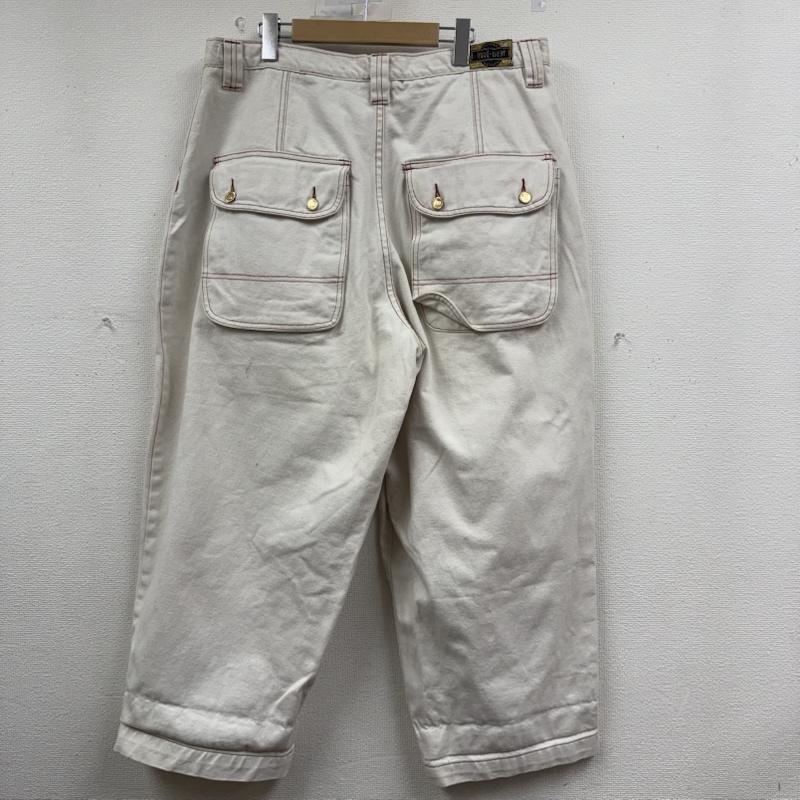 古着 USED パンツ デニム、ジーンズ hood wear デニム パンツ バギー オーバーサイズ ストリート 38インチ 白 / ホワイト / white メンズ USED 古着 中古 50150690