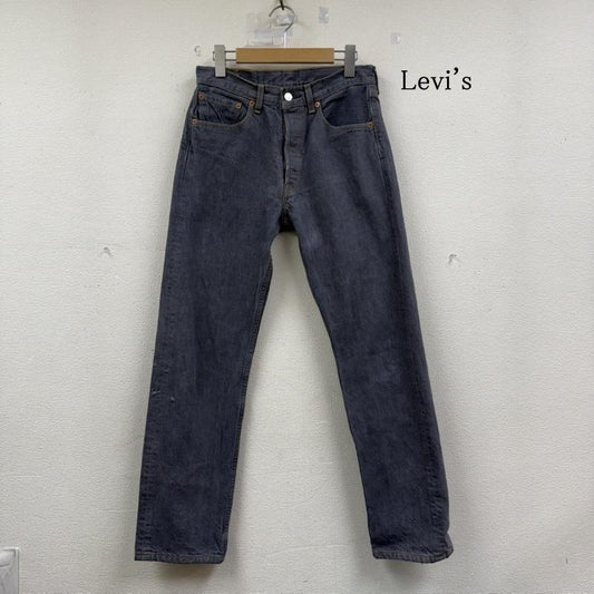 リーバイス Levi s パンツ デニム、ジーンズ 501 デニム パンツ ユーロリーバイス ボタン裏T01 02年トルコ製 紺 / ネイビー / navy メンズ USED 古着 中古 50150692