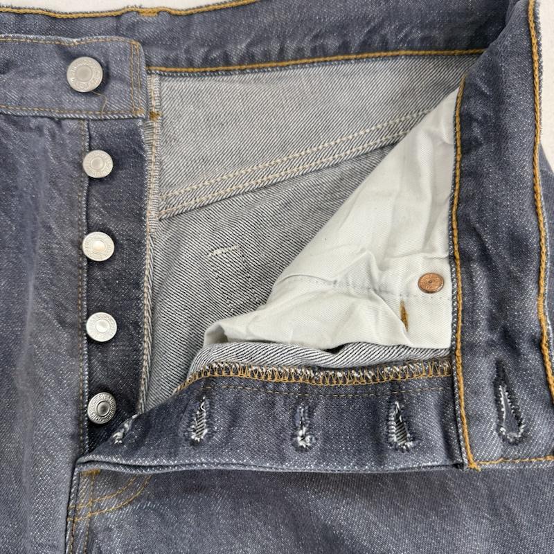 リーバイス Levi s パンツ デニム、ジーンズ 501 デニム パンツ ユーロリーバイス ボタン裏T01 02年トルコ製 紺 / ネイビー / navy メンズ USED 古着 中古 50150692