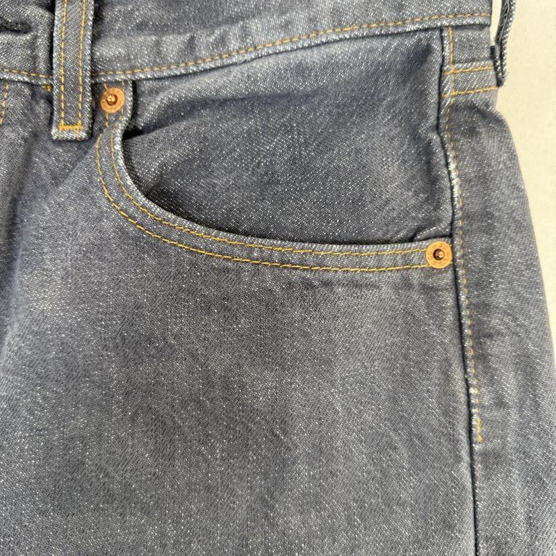 リーバイス Levi s パンツ デニム、ジーンズ 501 デニム パンツ ユーロリーバイス ボタン裏T01 02年トルコ製 紺 / ネイビー / navy メンズ USED 古着 中古 50150692